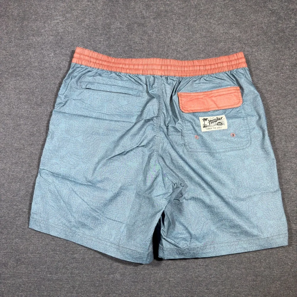 Howler Bros Horizon‎ Hybrid Shorts Mens 33 Blue Coral Board Shorts Swim Trunks